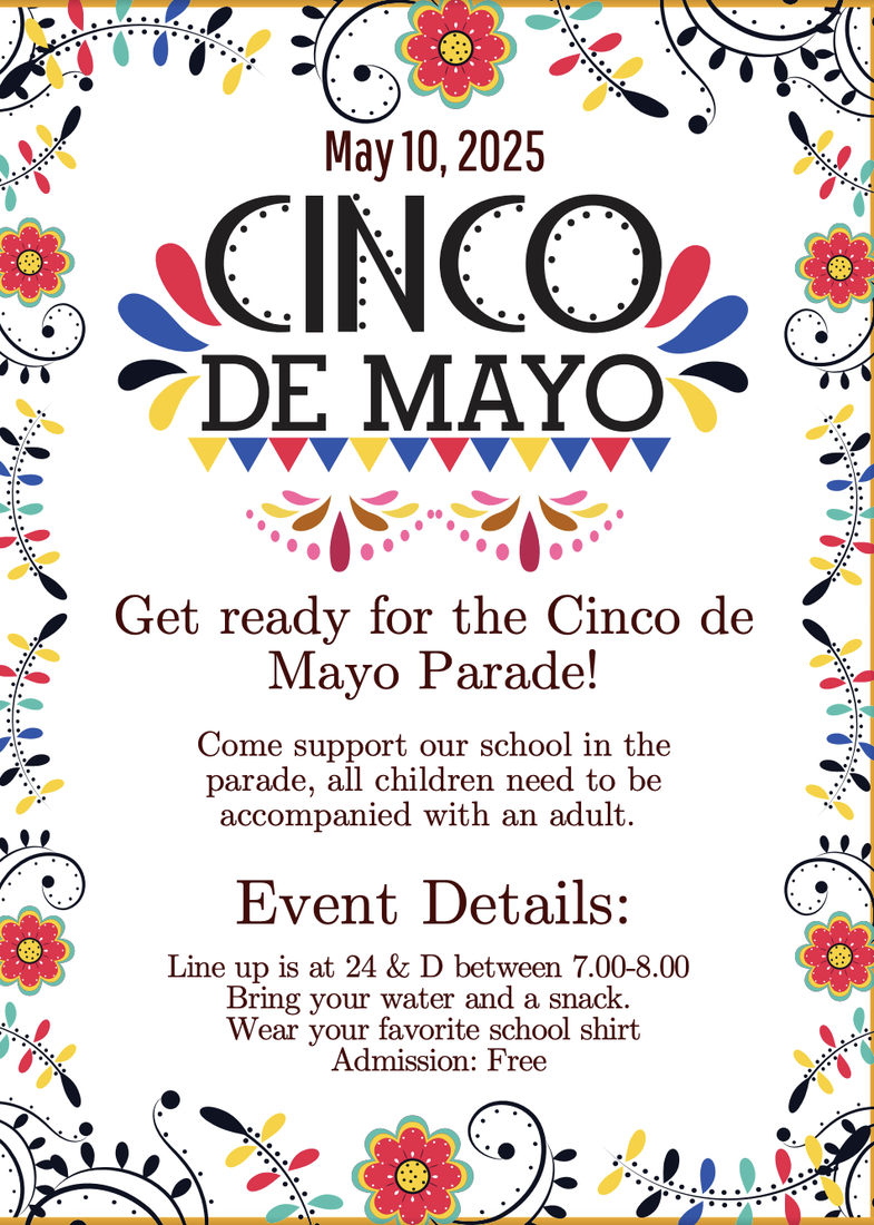  Get ready for the Cinco de mayo parade with Liberty. May 10 @ 7:30am